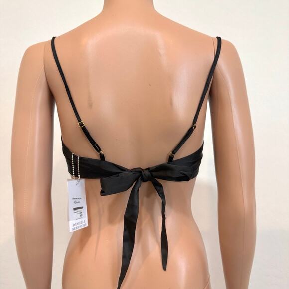 Danielle Bernstein large handkerchief adjustable wrap top TS 3039 - Picture 3 of 9